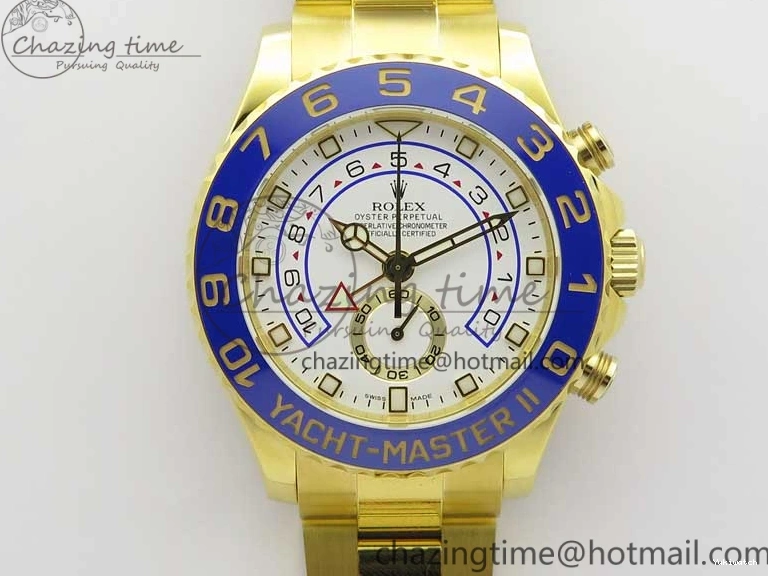 Ceramic 116688 JF baselworld Bracelet YG YG 2017 Blue 1:1 II on YachtMaster A7750 Best Edition 0517